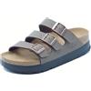 Papillio 1029741 Florida III PAP Flex Platform Mocca Sandali per Donna con Tripla fibia (Taglia 36)