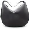 Armani Exchange Susie - Borsa a spalla morbida da donna, colore: Nero, Nero, taglia unica