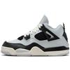 Jordan Little Kid's 4 Retro Pure Platinum/Metallic Gold (FZ8586 070), Platino puro/oro metallizzato, 31 EU