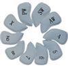 Callaway Set di 10 copri mazze da golf magnetiche, in ferro, per proteggere le mazze da golf, colore: bianco