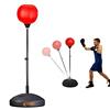 FFitness PUNCHING BALL BAMBINI ADOLESCENTI CON BASE RIEMPIBILE E ASTA REGOLABILE | SACCO BOXE PUGILATO ALLENAMENTO