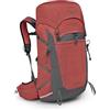 Osprey Tempest 33L - Zaino da trekking da donna, leggero, con cintura sui fianchi, colore: Rosso Pampa/Grigio carbone, Pampa rossa/Grigio carbone, Taglia unica, Zaino da trekking leggero