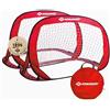 Schildkröt Porta da Calcio Pop-Up 120x80x80 cm | Autoreggente e Trasportabile | Ideale per Bambini | Per Interni ed Esterni | Include Borsa per il Trasporto