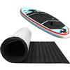 Generico Grip Surfboard Mat 120x30CM Pad Tavola da Surf Eva Trazione sups Traction Pad Deck Grip Matte Antiscivolo Autoadesivo per Pavimenti, Trimmbar, per su-p, Surf, Skimboard E Altro