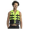 Jobe 50N 4 Buckle Watersports Waterski Jetski Wakeboarding Safety Impact Vest - Top - Lime - Leggero