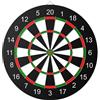 italiana Gioco Bersaglio freccette tiro al bersaglio tabellone professionale tiro a segno bambini adulti con frecce in acciaio darts board double face bianco nero 30-36 cm rotondo casa da appendere a muro (2)