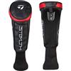 TaylorMade Coprimazza da golf Stealth, colore nero/rosso, ibrido/soccorso