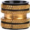 Tbest Expander Forcella Carbonio,Tappo Auricolare Per I 28.6, Tappo Per Compressore Expander Tappo Per Espansore Per Icletta In Lega Di Alluminio Tappo Per Espansione Per Forcelle In Carbonio Da 28,6Mm(Oro)