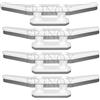 FP INOX Bitta Nylon Bianco (Set di 4) Lunghezza 110 mm