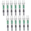 Wedhapy Cocche a LED Cocche Luminose in plastica per tiro con L'Arco Cocche Illuminate Coda per Arco a Freccia 12 Pezzi Colore Casuale Cocche Illuminate a LED per frecce Cocca per Arco per tiro con l
