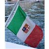 ARMERIAONLINE SINCE 1999 Bandiera Italia Marina Mercantile barca gommone nautica vela 20 x 30 cm