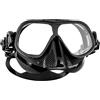 SCUBAPRO Subgear - Maschera subacquea Subgear Steel Comp, disponibile in 3 diversi colori, colore: Nero