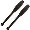 Hperu Club indiani, 2 pezzi Club indiano da 1 libbre impermeabile Macebell Allenamento riutilizzabile MACE ponderato Club per l'allenatore della forza di presa, Mazza in plastica per la palestra, fitness