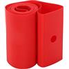 VGEBY Cuscinetto Antiforatura per Pneumatici da Bicicletta, Supporto per Camera D'aria da 20 Pollici per Mountain Bike da Neve Protettore per Cerchioni per Bici Anti Perforante per Pneumatici Nastro(Red)