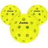 Franklin Sports Silent Serve, Palline da Pickleball, silenziose, riduzione del Rumore, Gioco Silenzioso, Confezione da 3