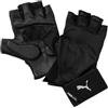 PUMA Guanti da allenamento Essential Premium da uomo Black-Gray, viola L