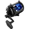 Okuma Fishing Okuma Solterra SLX - Mulinello per pesca a traina in acqua salata, a due velocità, con telaio largo, chiusura a leva, SLX-50WIIb, 600yds-27,2 kg, nero