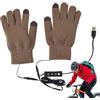 Generico Guanti Riscaldabili Ricaricabili - Scaldamani USB A Inserimento A Maglia,Guanti Riscaldati Ricaricabili,Tre Regolazioni Di Temperatura Per Uomini E Donne, Sport Invernali, Ciclismo E Sci