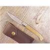 Generico Coltello 21 CM Sardegna SARDO Pattada Manico Corno MUFLONE PATTADESA Lama 9,5cm Art 17