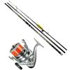 MG GROUP Kit Surfcasting Canna Trabucco modello sonic 3 Pezzi 4,20mt 200gr + Mulinello Trabucco (CANNA + MULINELLO OCEANIC 8000)