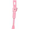 LOVIVER Cavalletto per Bici per Bambini Cavalletto per Bicicletta Supporto per Bici da Riposo Portabici per Supporto per Bici da Esterno Cavalletto Laterale, Rosa 18 Pollici