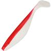 Relax Kopyto Shad - Pesce in gomma, 15 cm, 5 pezzi, 003, colore: Rosso/Bianco