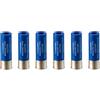 Saigo Defense Accessorio Airsoft - Confezione da 6 cartucce per Fucili a Pompa Airsoft da 6 mm - Colore: Blu - Materiale: plastica ad Alta densità - 70x23 mm