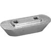 Tecnoseal Anodi - Compatibile Piastrina Honda Fb in Alluminio- Anodo in Alluminio Nautica per Barca Gommone Vela Motore