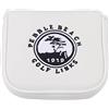 HISTAR Pebble Beach - Copertura per putter quadrato da golf, con chiusura magnetica, per Scotty Cameron, colore: Bianco