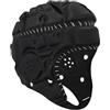 Baoblaze Casco da Rugby per Bambini, Berretto da mischia, Imbottitura Morbida, Protezioni per la Testa da Rugby, Attrezzatura Protettiva per Portiere, Cappello, Nero
