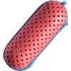 Kexpery Custodia protettiva per occhialini da nuoto, con clip e fori di scarico, con cerniera, traspirante, leggera, per uomini, donne, bambini (rosso)
