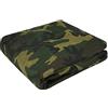 scosao Rete Mimetica Militare Caccia, Telo Mimetico Ombreggiante per Giardino, Tempo Libero, Campeggio, Feste, Bar, Decorazione per La Caccia,Green,2 * 3m/6.6 * 9.8ft