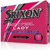 Srixon Palline da Golf morbide, da Donna, 12 Pezzi (Versione 2018), Donna, 10266189, Passion Pink, NA