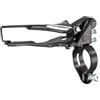 Honseadek Deragliatore in acciaio per Plus per bici in lega di alluminio Mountain Carbon Front per bicicletta Mech anteriore inferiore o superiore Pull Pattern per liscio accurato