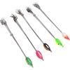 OUKENS Alabama Umbrella Rig, 5PCS Fishing Rigs Lure 18CM Steel 5 Arms Esca per Ombrello da Pesca con girelle a Scatto per Attrezzatura da Pesca Accessorio