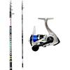 Kolpo Kit da Pesca Surfcasting in Mare con Canna Mulinello e Filo/kit surfcasting