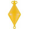 AREA Gavitello Boa biconico ormeggio Accessori per Uso Nautico mm 270 Giallo imbarcazioni Mare