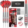 Target Darts Nathan Aspinall Ottone Punta in Acciaio Set di Freccette, 22G | Freccette a Punta Fissa, Aste PRO Grip, Alette PRO Ultra Dart N. 2, Custodia da Parete e Accessori Professionali Extra