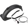 Pumixiy Parafango Posteriore Scooter Elettrico con Staffa Fanale Posteriore Kit per Max, ABS+PC Guard Compatibile con G30 Max, Nero