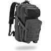 OPENLAND TACTICAL N.ER.G Openland Zaino Tattico 25L - Zaino Militare Outdoor con Sistema MOLLE, Spallacci Regolabili, Tasche Multiple, Fascia Lombare, Idoneo per Trekking, Softair, Escursioni, Attività Tattiche (Nero)