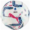 FCP VANNISPORT Pallone Palla Puma Serie A 2022/23 Invernale Size 5 - Serie A ORBITA - Replica - Bianco/Giallo Blu Fucsia Anni Bambino Adulto Ragazzo Cuoio Ufficiale Unisex (Bianco)