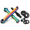 KHEbikes KHE MVP BMX - Set manovella 8T US BB CrMo 19 mm, asse 170 mm, braccio Oil-Slick Jet-Fuel