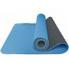 Toorx Materassino Yoga Bicolore Professionale Azzurro/Grigio MAT-183