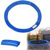 LZQ Copertura Imbottita Bordo Protezione Rivestimento di Trampolino Elastico Bordi Molle Imbottitura in PVC, Blu, Tricolore Ø 244 305 366 cm