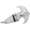Generic Gancio in acciaio inox per alpinismo, strumento di salvataggio da viaggio, multi-funzionale da arrampicata (70 mm x 89 mm)