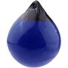 Gralara Parabordo per Barche Rotondo in PVC, Multiuso, AntiGraffio, Leggero, con Foro per Occhiello, per Yacht, Porti Turistici, Boa di Ancoraggio 30x35 Cm, Blu