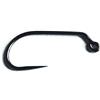 Pechetruite 50 x MASUDZURI Fly Hooks - D20BLJ (Senza ardiglione - Nickel Black) - for Jig Fly Tying - Standard - H8