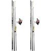 Generico Mgfishing Kit Pesca surfcasting 2 Canne TRABUCCO SONIC 4,20mt 200gr + 2 Mulinelli TRABUCCO OCEANIC 8000