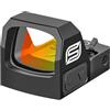 SPINA OPTICS NEX-LH 1X21X16mm Lente 3 MOA Mirino a Riflessione Rossa, Mirini a Punto Rosso RMSc per Pistola, Fucile, con Shake Awake e Montatura Picatinny, 10 Livelli di Luminosità