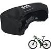 PANDA CYCLE Batteria Ebike Copertura impermeabile Antipolvere Resistente all'usura Borsa telaio bici Protezione batteria al litio per batteria Hailong/Dolphin/Tiger Shark/Jumbo Shark Batteria